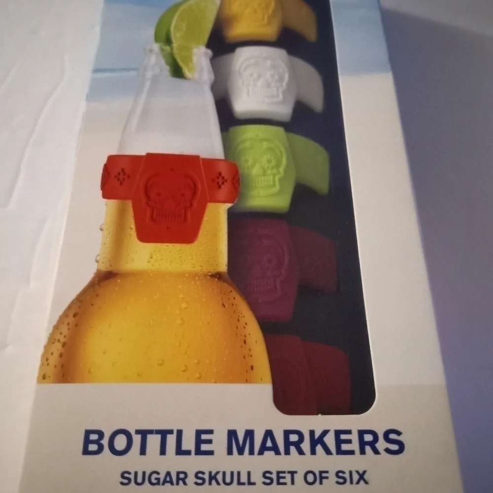 Corona Bottle Markers, lot of 2, six per set, NWOT